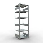 Grundregal, Fachbodenregal Stecksystem MULTIplus250, 2500...