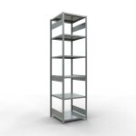 Grundregal, Fachbodenregal Stecksystem MULTIplus250, 3000...