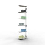 Anbauregal, Fachbodenregal Stecksystem MULTIplus250, 3000...