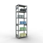 Grundregal, Fachbodenregal Stecksystem MULTIplus250, 2500...