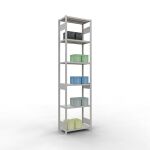 Grundregal, Fachbodenregal Stecksystem MULTIplus250, 3000...