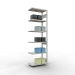 Anbauregal, Fachbodenregal Stecksystem MULTIplus250, 2500...