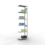 Anbauregal, Fachbodenregal Stecksystem MULTIplus250, 3000...