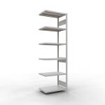 Anbauregal, Fachbodenregal Stecksystem MULTIplus250, 2500...