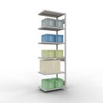 Anbauregal, Fachbodenregal Stecksystem MULTIplus250, 2500...