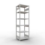 Grundregal, Fachbodenregal Stecksystem MULTIplus250, 2500...