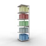 Anbauregal, Fachbodenregal Stecksystem MULTIplus250, 3000...