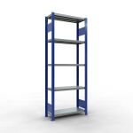 Grundregal, Fachbodenregal Stecksystem MULTIplus250, 2000...