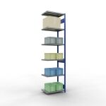 Anbauregal, Fachbodenregal Stecksystem MULTIplus250, 3000...