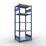 Grundregal, Fachbodenregal Stecksystem MULTIplus250, 2000...