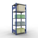 Grundregal, Fachbodenregal Stecksystem MULTIplus250, 2000...