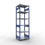 Grundregal, Fachbodenregal Stecksystem MULTIplus250, 2500...