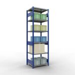 Grundregal, Fachbodenregal Stecksystem MULTIplus250, 2500...