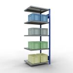 Anbauregal, Fachbodenregal Stecksystem MULTIplus250, 2000...