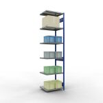 Anbauregal, Fachbodenregal Stecksystem MULTIplus250, 3000...