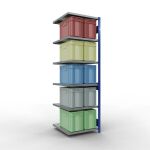 Anbauregal, Fachbodenregal Stecksystem MULTIplus250, 2500...