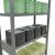 Grundregal, Fachbodenregal Stecksystem MULTIplus250, 2500 x 1000 x 400 mm (HxBxT), 6 Fachböden, Längenriegel, verzinkt