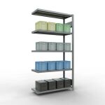 Anbauregal, Fachbodenregal Stecksystem MULTIplus250, 2000...