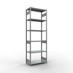 Grundregal, Fachbodenregal Stecksystem MULTIplus250, 3000...