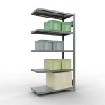 Anbauregal, Fachbodenregal Stecksystem MULTIplus250, 2000...