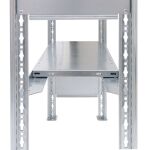 Anbauregal, Fachbodenregal Stecksystem MULTIplus250, 3000...