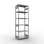 Grundregal, Fachbodenregal Stecksystem MULTIplus250, 3000...