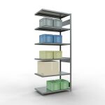 Anbauregal, Fachbodenregal Stecksystem MULTIplus250, 2500...