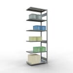 Anbauregal, Fachbodenregal Stecksystem MULTIplus250, 3000...