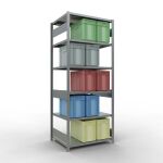 Grundregal, Fachbodenregal Stecksystem MULTIplus250, 2500...