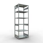 Grundregal, Fachbodenregal Stecksystem MULTIplus250, 3000...