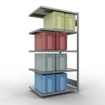 Anbauregal, Fachbodenregal Stecksystem MULTIplus250, 2000...