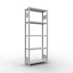 Grundregal, Fachbodenregal Stecksystem MULTIplus250, 2000...