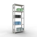 Grundregal, Fachbodenregal Stecksystem MULTIplus250, 2000...