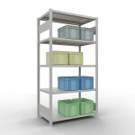 Grundregal, Fachbodenregal Stecksystem MULTIplus250, 2000...