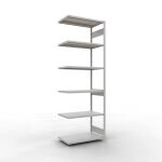 Anbauregal, Fachbodenregal Stecksystem MULTIplus250, 3000...