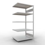 Anbauregal, Fachbodenregal Stecksystem MULTIplus250, 2000...