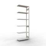 Anbauregal, Fachbodenregal Stecksystem MULTIplus250, 3000...