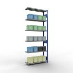 Anbauregal, Fachbodenregal Stecksystem MULTIplus250, 2500...