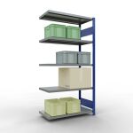Anbauregal, Fachbodenregal Stecksystem MULTIplus250, 2000...