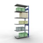 Anbauregal, Fachbodenregal Stecksystem MULTIplus250, 2500...