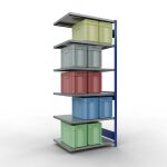 Anbauregal, Fachbodenregal Stecksystem MULTIplus250, 2500...