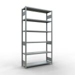 Grundregal, Fachbodenregal Stecksystem MULTIplus250, 2500...