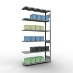 Anbauregal, Fachbodenregal Stecksystem MULTIplus250, 2500...