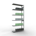 Anbauregal, Fachbodenregal Stecksystem MULTIplus250, 3000...