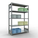 Grundregal, Fachbodenregal Stecksystem MULTIplus250, 2000...