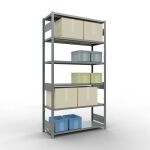Grundregal, Fachbodenregal Stecksystem MULTIplus250, 2500...