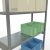 Grundregal, Fachbodenregal Stecksystem MULTIplus250, 3000 x 1300 x 500 mm (HxBxT), 7 Fachböden, Längenriegel, verzinkt
