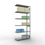 Anbauregal, Fachbodenregal Stecksystem MULTIplus250, 3000...
