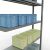 Anbauregal, Fachbodenregal Stecksystem MULTIplus250, 2000 x 1300 x 600 mm (HxBxT), 5 Fachböden, Längenriegel, verzinkt