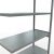 Anbauregal, Fachbodenregal Stecksystem MULTIplus250, 3000 x 1300 x 600 mm (HxBxT), 7 Fachböden, Längenriegel, verzinkt